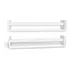 Kit 2 Prateleira 80cm Branco Livro Infantil Revista 80152ul