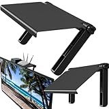 Kit 2 Prateleira Superior Ajustável Para TV De Plataforma Larga De 13 Polegadas Suporte Tela Montagem Dispositivos De Streaming Decodificador Roteador Armazenamento Decoração Casa