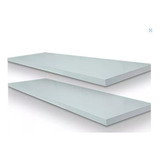 Kit 2 Prateleiras Mdf 60x20 Suporte Invisível Flutuante Multiuso Decoração
