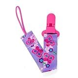 Kit 2 Prendedor De Chupeta Mola Pietra Baby Fácil Limpar Serve Mordedor Divertido Menino Menina Feminino Masculino Unissex Verde Verde