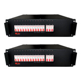 Kit 2 Pro Power Disjuntores Cbi Iluminação 12 Canais 48kw
