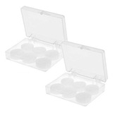 Kit 2 Protetor Auricular Ouvido Dormir Tampão Anti Ruído