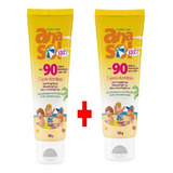 Kit 2 Protetor Solar Infantil Anasol Fps90 Super Proteção