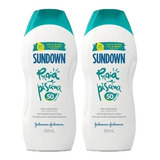 Kit 2 Protetor Solar Sundown Praia E Piscina Fps 50 350ml