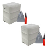 Kit 2 Puffs Inflavel