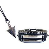 Kit 2 Pulseiras Masculinas