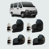 Kit 2 Puxador Da Trava De Vidro Baixo E 2 Alto Fiat Ducato
