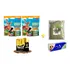 Kit 2 Ração Funny Bunny 1,8kg Ração Coelho Serragem Feno 1kg