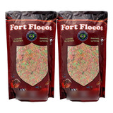 Kit 2 Ração Para Peixes Fort Flocos Maramar 250g Completa