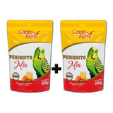 Kit 2 Ração Periquito Mix Premium