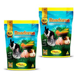 Kit 2 Ração Sellecta Roedores Hamster Coelho Porquinho