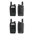 Kit 2 Rádio Baofeng Uv-16 Pro V2 Tri Band Vhf / Uhf Cor Preto