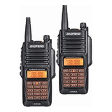 Kit 2 Radio Baofeng Uv9r 10w À Prova D' Água Alta Potência