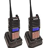 Kit 2 Radio Comunicador Baofeng UV9R Walk Talk Longo Alcance Dual Band A Prova D água 10w