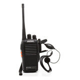 Kit 2 Radio Comunicador Walk Talk Baofeng E Fone De Ouvido