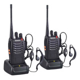 Kit 2 Radio Comunicador Walk Talk Par 16ch 12km Ht Talkie