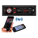 Kit 2 Radio Fm Para Carro Mp3 Usb Sd Aux Bluetooth Toca Auto