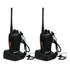 Kit 2 Radio Walk Talk Comunicador 16 Ch 12km Baofeng 777s Ht Bandas De Freqüência 400-470mhz Cor Preto