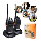 Kit 2 Radio Walk Talk Comunicador 16 Ch 12km Baofeng 777s Ht