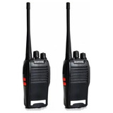 Kit 2 Radio Walk Talk Comunicador 16 Ch 12km Baofeng 777s Ht