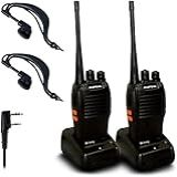 Kit 2 Radios Comunicadores Walk Talk Profissional Baofeng Talkabout