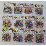 Kit 2 Rainbow Loom Refil Pulseira D Borracha 2400 Elásticos