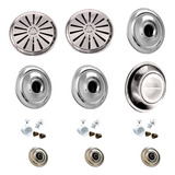 Kit 2 Ralos De Fundo 1 Aspiração 3 Retornos 3 Bicos De Hidro