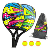 Kit 2 Raquete Beach Tennis