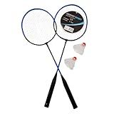 Kit 2 Raquetes Badminton - 2 Petecas - YS37025 - Convoy