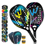 Kit 2 Raquetes Beach Tennis Camewin