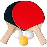 Kit 2 Raquetes Para Ping Pong