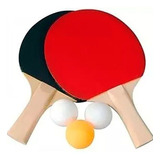 Kit 2 Raquetes Para Ping Pong