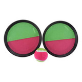 Kit 2 Raquetes Velcro Bola Esporte Infantil Pais Filhos Diversão