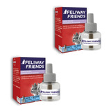 Kit 2 Refil 48ml Feliway Friends Conflitos Entre Gatos