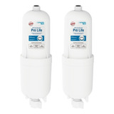 Kit 2 Refil Filtro Planeta Água Pró Life Compativel Soft Everest