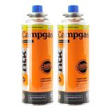 Kit 2 Refil Gás Butano P Fogareiro E Maçarico Campgás Ntk