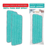 Kit 2 Refil Mop Spray Microfibra