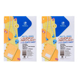 Kit 2 Refil Para Caderno Argolado Universitário 200mmx275mm