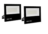 KIT 2 Refletor 50w LED SMD Holofote Bivolt Externo Luz Branca