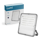 Kit 2 Refletor Led Prime 200w Holofote Bivolt Prova D água Cor Da Luz Branco Frio Lumi