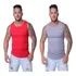 Kit 2 Regata Masculina Canelado 100%algodão Americano Top