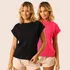 Kit 2 Regata Muscle Tee Feminina Confortável Camiseta Machão