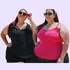 Kit 2 Regatas Alcinha Plus Size Malha Viscolycra G1 Ao G5