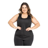 Kit 2 Regatas Dry Fit Feminina Plus Size Academia Lisa