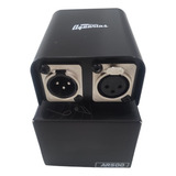 Kit 2 Regulador De Fone De Ouvido Xlr Aquarius N Ampl Cor Preto Luz Sem Luz