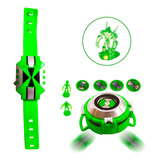 Kit 2 Relógio Omnitrix Lançador E Omniverse C Som E Luz Ben