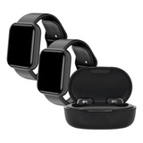 Kit 2 Relógio Smart Para Samsung