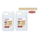 Kit 2 Removedor De Ceras Concentrado P Pisos Madeira 5l W w