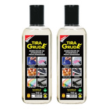 Kit 2 Removedor De Etiqueta Cola Chiclete Tira Grude 240ml