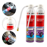 Kit 2 Reparadores Pneus Instantâneo Para Carro 300ml Wurth